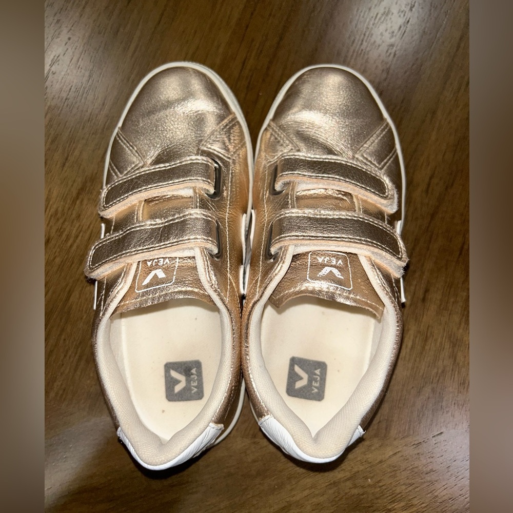 Gold Unisex Esplar Sneakers - Toddler, Little Kid size 2T